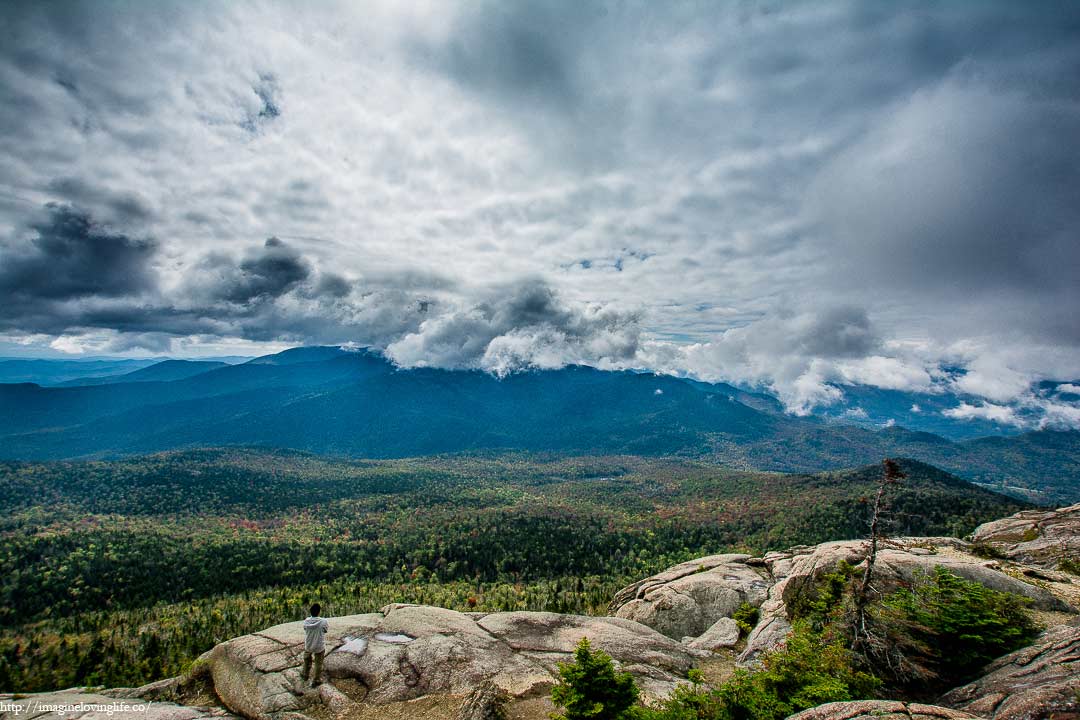 hurricane mountain top view